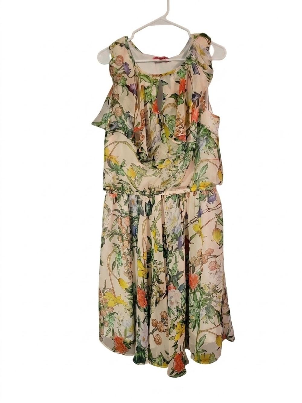 Betsey Johnson White Garment with Pink Brand Tag